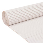 ZNTS Double-Sided Garden Fence 170x500 cm White 146084