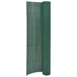 ZNTS Double-Sided Garden Fence 170x500 cm Green 146085