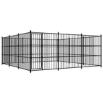 ZNTS Outdoor Dog Kennel 450x450x185 cm 170896