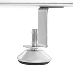 ZNTS Shower Drain Dots 103x14 cm Stainless Steel 146023