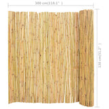ZNTS Bamboo Fence 300x130 cm 48662