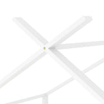 ZNTS Kids Bed Frame White Solid Pine Wood 70x140 cm 283367