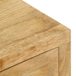 ZNTS Bedside Cabinet 40x35x50 cm Solid Mango Wood 285859