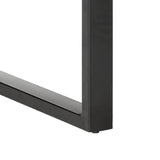 ZNTS Dining Table with Live Edges Solid Acacia Wood 200 cm 6 cm 285940