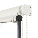 ZNTS Retractable Awning with LED 300x150 cm Cream 145925