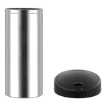 ZNTS Automatic Sensor Dustbin Garbage Bin 62 L Stainless Steel 51154