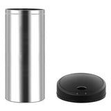 ZNTS Automatic Sensor Dustbin Garbage Bin 62 L Stainless Steel 51154