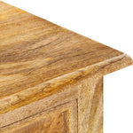 ZNTS Desk 115x45x75 cm Solid Mango Wood 286307