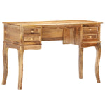 ZNTS Desk 115x45x75 cm Solid Mango Wood 286307