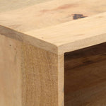 ZNTS Console Table 89x44x76 cm Solid Mango Wood 286178