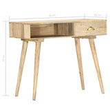 ZNTS Console Table 90x45x75 cm Solid Mango Wood 286180