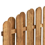 ZNTS Hit and Miss Fence Panel Pinewood 180x cm 49013