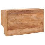 ZNTS Wall Mounted Coat Rack 80x25x45 cm Solid Teak Wood 287236