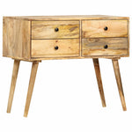 ZNTS Sideboard 85x40x71 cm Solid Mango Wood 286242