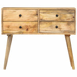 ZNTS Sideboard 85x40x71 cm Solid Mango Wood 286242