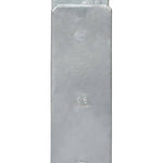 ZNTS Fence Anchors 6 pcs Silver 9x6x60 cm Galvanised Steel 145300