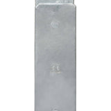 ZNTS Fence Anchors 6 pcs Silver 9x6x60 cm Galvanised Steel 145300
