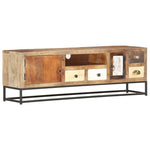 ZNTS TV Cabinet 120x30x40 cm Solid Reclaimed Wood 286506