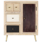 ZNTS Sideboard 60x30x75 cm Solid Mango Wood 286521