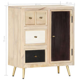 ZNTS Sideboard 60x30x75 cm Solid Mango Wood 286521