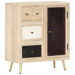 ZNTS Sideboard 60x30x75 cm Solid Mango Wood 286521