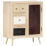ZNTS Sideboard 60x30x75 cm Solid Mango Wood 286521