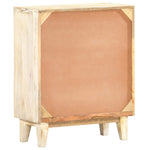 ZNTS Side Cabinet 60x30x75 cm Solid Reclaimed Wood 286538