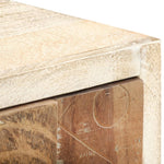 ZNTS Side Cabinet 60x30x75 cm Solid Reclaimed Wood 286538