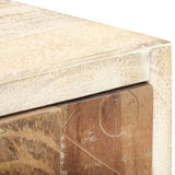 ZNTS Side Cabinet 60x30x75 cm Solid Reclaimed Wood 286538