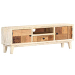 ZNTS TV Cabinet 120x30x40 cm Solid Reclaimed Wood 286540