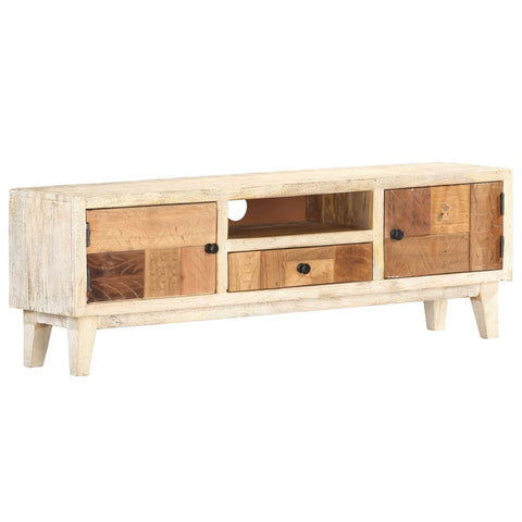 ZNTS TV Cabinet 120x30x40 cm Solid Reclaimed Wood 286540