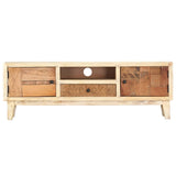 ZNTS TV Cabinet 120x30x40 cm Solid Reclaimed Wood 286540