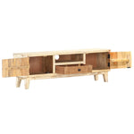 ZNTS TV Cabinet 120x30x40 cm Solid Reclaimed Wood 286540