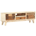 ZNTS TV Cabinet 120x30x40 cm Solid Reclaimed Wood 286540