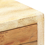 ZNTS Bedside Cabinet 40x30x50 cm Solid Reclaimed Wood 286542