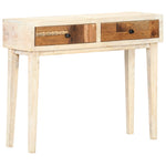 ZNTS Console Table 90x30x75 cm Solid Reclaimed Wood 286543