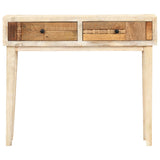 ZNTS Console Table 90x30x75 cm Solid Reclaimed Wood 286543