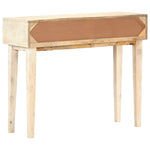ZNTS Console Table 90x30x75 cm Solid Reclaimed Wood 286543