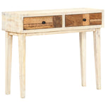 ZNTS Console Table 90x30x75 cm Solid Reclaimed Wood 286543