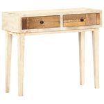 ZNTS Console Table 90x30x75 cm Solid Reclaimed Wood 286543