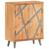 ZNTS Sideboard 60x30x75 cm Solid Acacia Wood 286544