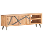 ZNTS TV Cabinet 120x30x40 cm Solid Acacia Wood 286547