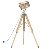 ZNTS Tripod Floor Lamp Solid Mango Wood 131 cm 286114