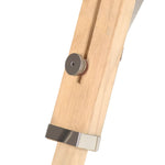 ZNTS Tripod Floor Lamp Solid Mango Wood 131 cm 286114