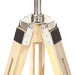 ZNTS Tripod Floor Lamp Solid Mango Wood 140 cm 286116