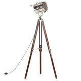 ZNTS Tripod Floor Lamp Solid Mango Wood 180 cm 286203