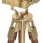 ZNTS Tripod Floor Lamp Solid Mango Wood 193 cm 286204
