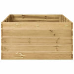 ZNTS Garden Raised Bed 200x100x54 cm Impregnated Pinewood 49175