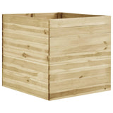 ZNTS Garden Raised Bed 100x100x97 cm Impregnated Pinewood 49184