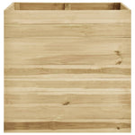 ZNTS Garden Raised Bed 100x100x97 cm Impregnated Pinewood 49184